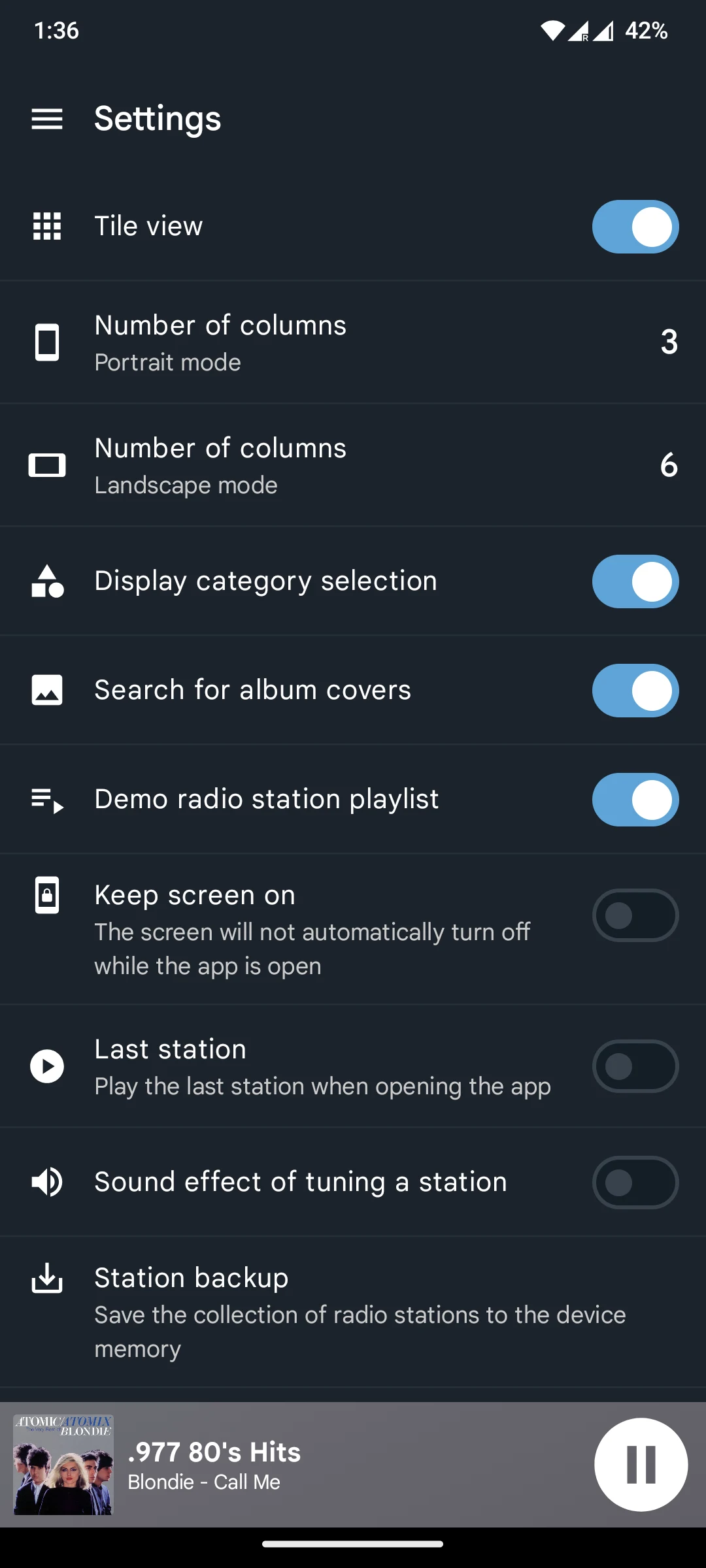 HubPlayer –Online Radio Player screenshot