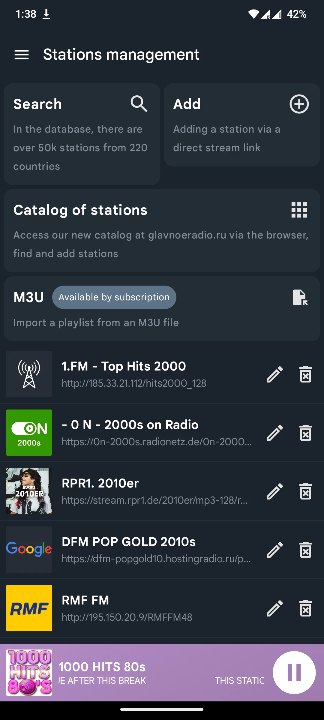 HubPlayer –Online Radio Player screenshot