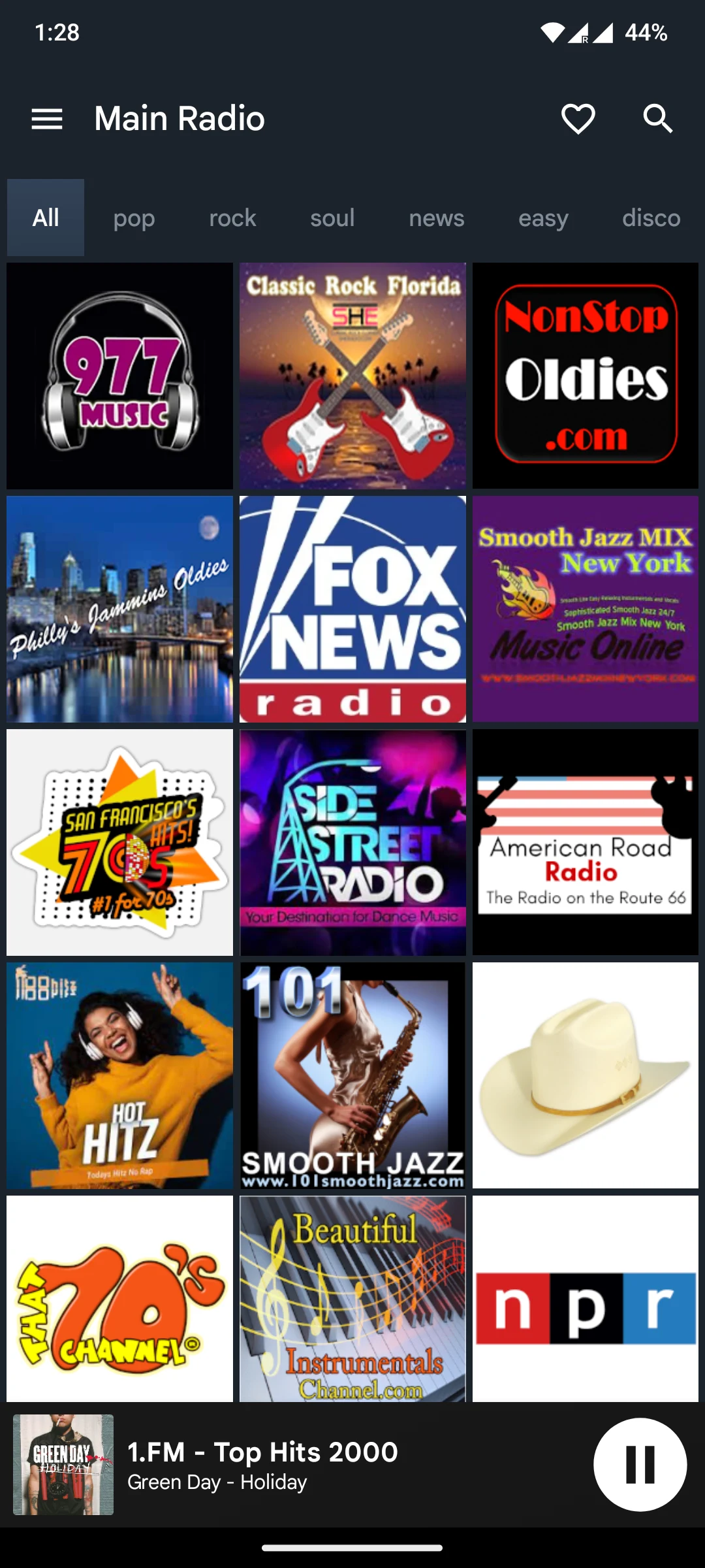 HubPlayer –Online Radio Player screenshot